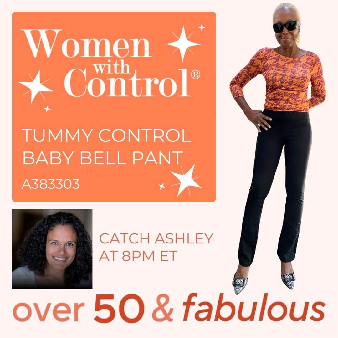 Over 50 and Fabulous - Women With Control® Tummy Control Baby Bell Pant